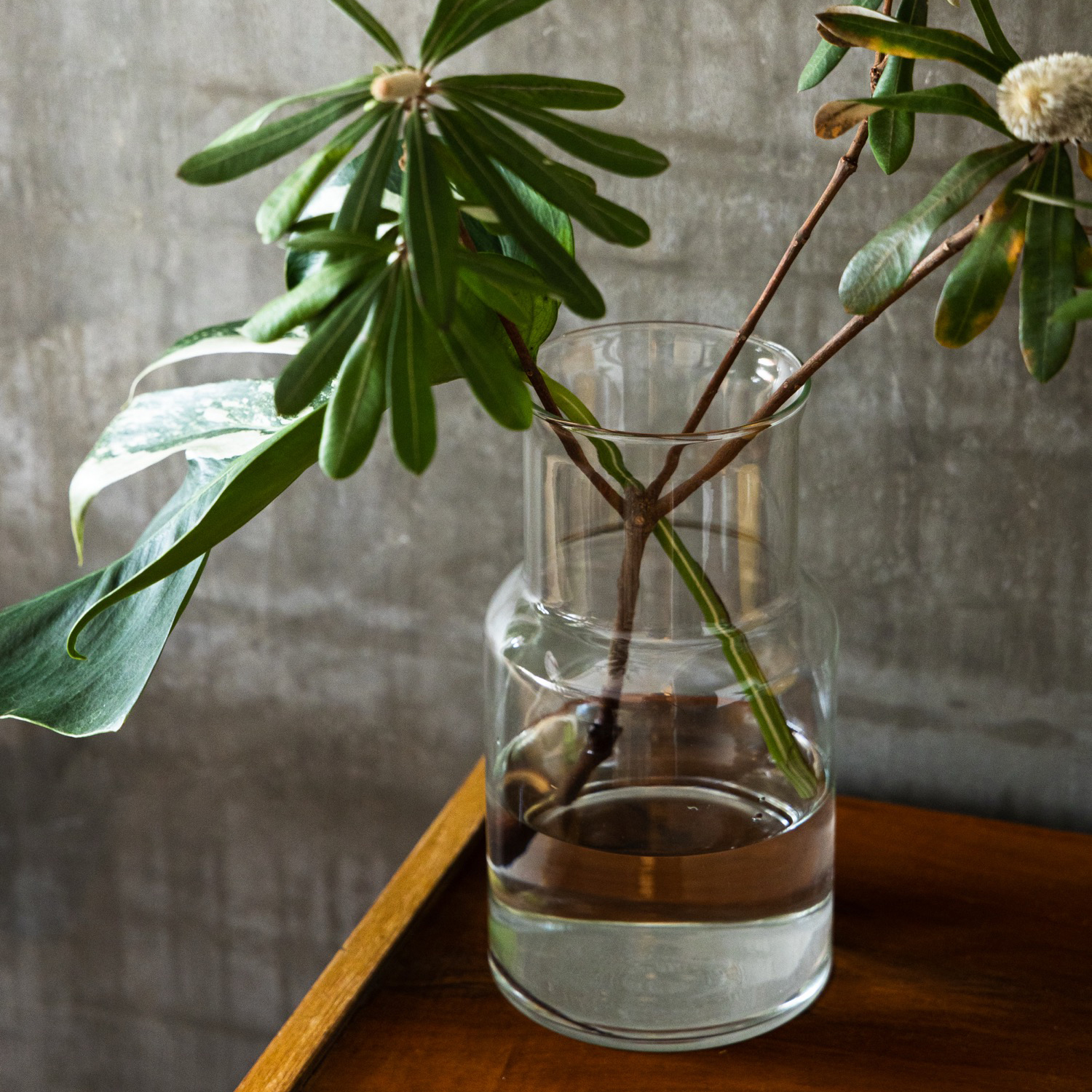 リューズガラス フラワーベース ネック