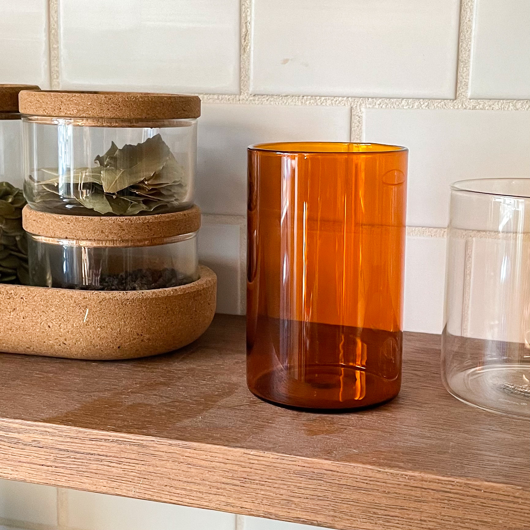 BOROSIL VISION GLASS AMBER M