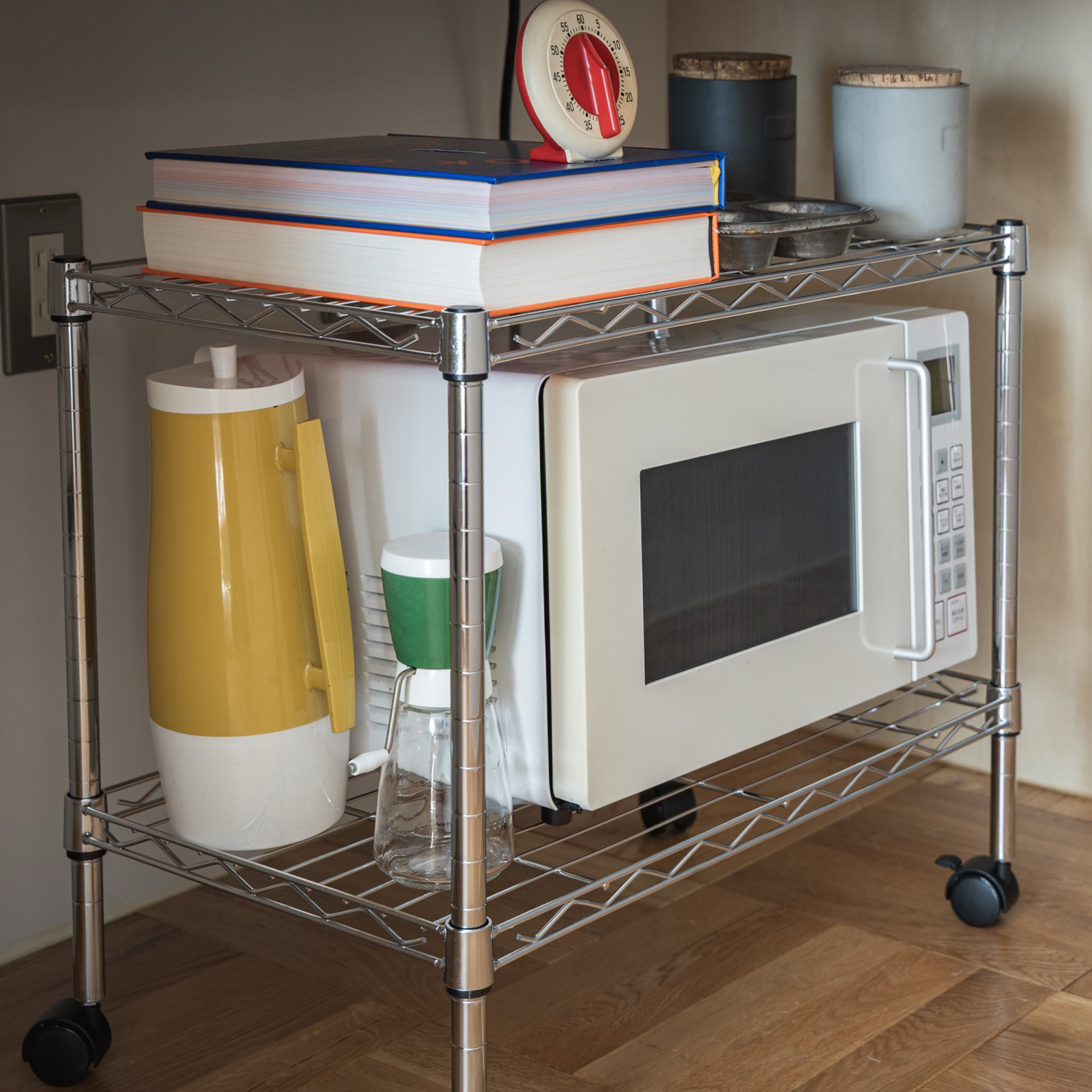 メタルシェルフ2段