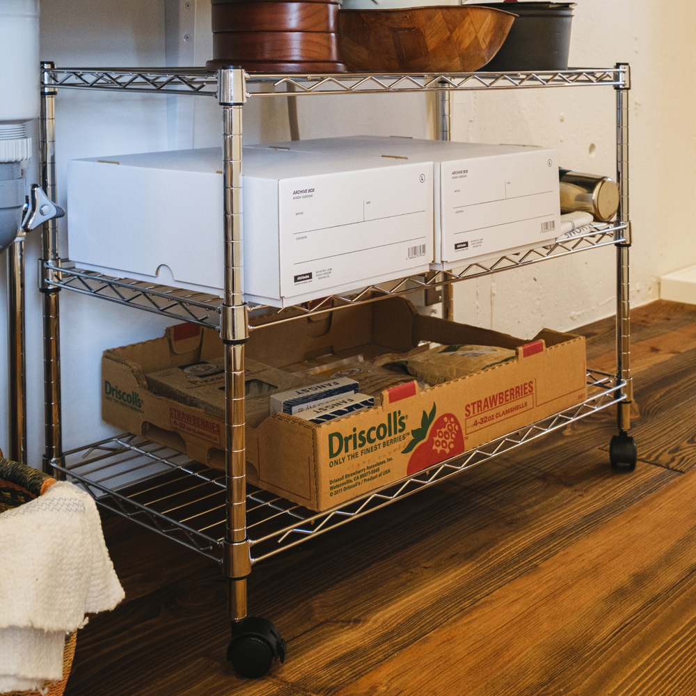 メタルシェルフ3段