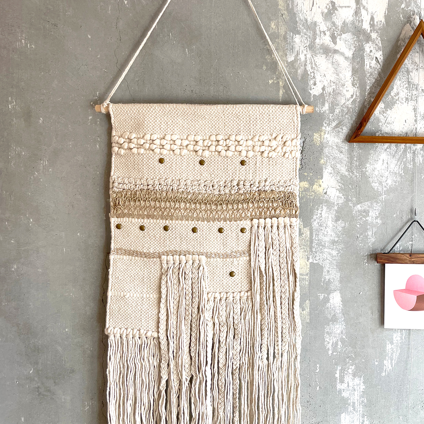 COTTON WALL HANGING-Studs