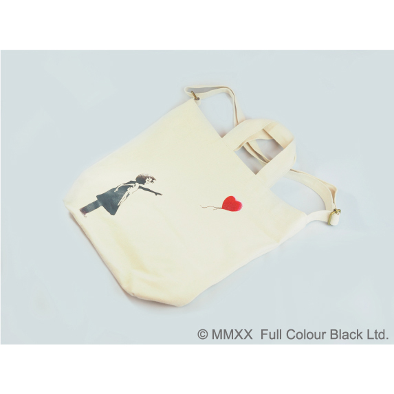 新品 バンクシー ゴルフ トートバッグ BalloonGirl バンクシー ラウンドバッグ BARB-02 【Banksy】【Balloon Girl