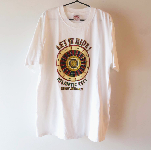 ATLANTIC CITY Tシャツ 白