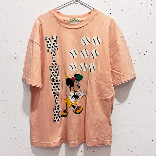 DIsney ベースボール ミニー Tシャツ
