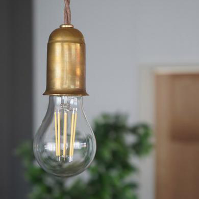 真鍮ペンダント＋電球セット