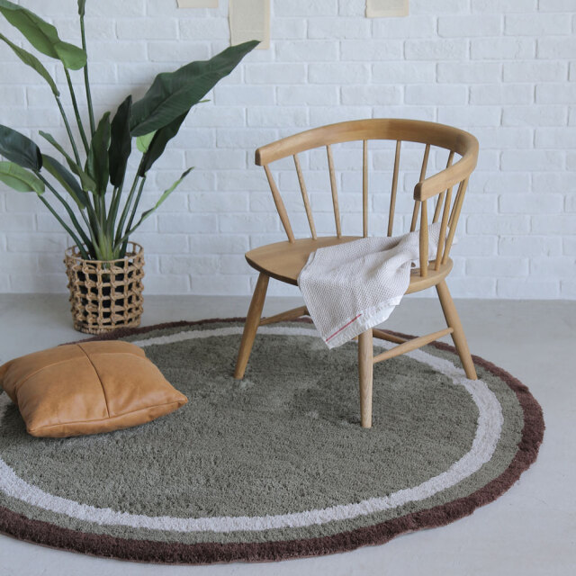 鮭茶漬け様専用 三好ラグ CIRCLE RUG サークルラグ ラグ・カーペット・マット