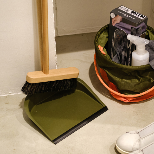 【DULTON】ダストパン アンド ブルーム OLIVE