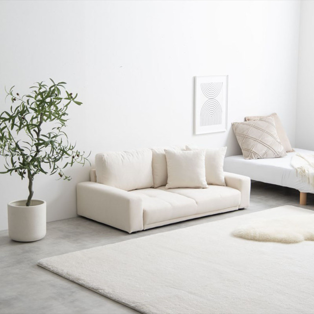 Lottie 2人掛けローソファ