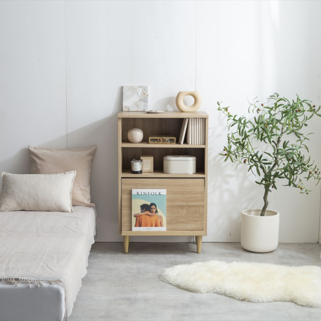 Tony フラップ扉キャビネット