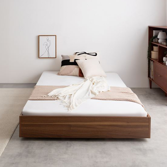 【セミダブル】Slib すのこローベッド