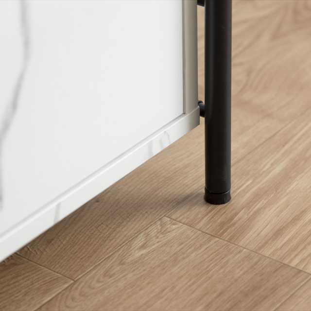 幅80cm】Laulu 引き出し付きシェルフ