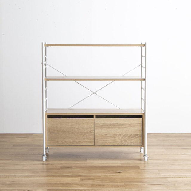 Laulu 引き出し付きシェルフ