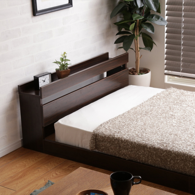 【セミダブル】 Coroa フロアベッド g99040]【セミダブル】Coroa フロアベッド(マットレス付き