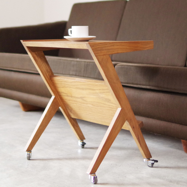 カウンターテーブル・ハイテーブル LIFE FURNITURE BI OAK SIDE TABLE BI OAK SIDE TABLE