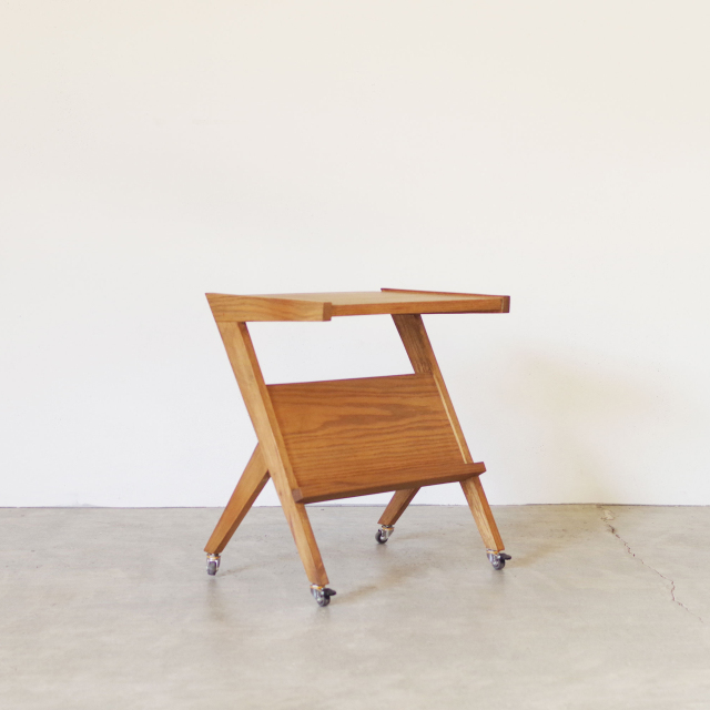 BI OAK SIDE TABLE