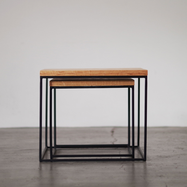 DE OAK NEST TABLE
