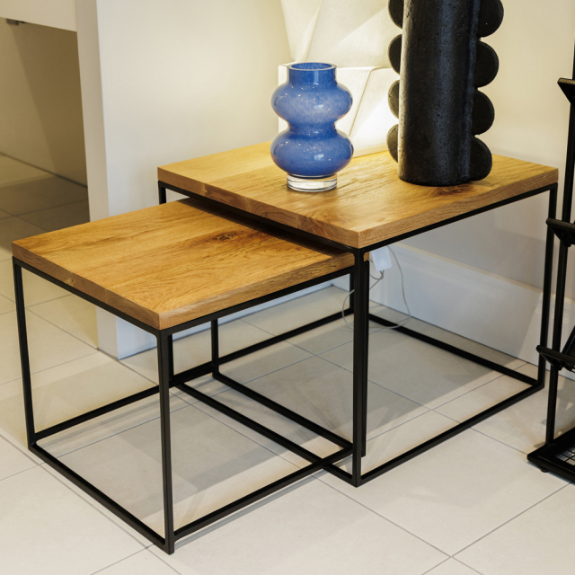 DE OAK NEST TABLE