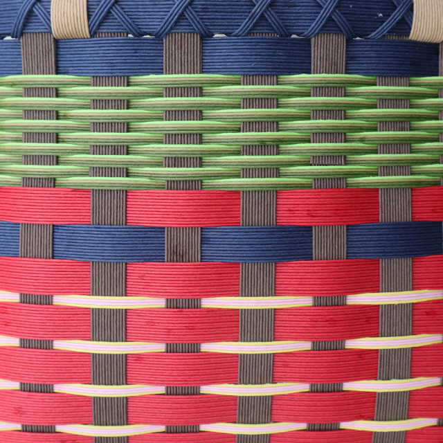 クラフトテープ　バスケット クラフトテープバスケット（フラワーベース用花材）（sayoko