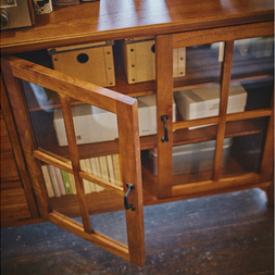 ティンバー　キャビネット ティンバー キャビネット（W1200×D400×H750）の通販 | モクカグ公式