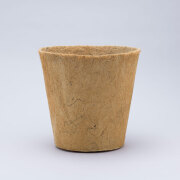 Earth Pot&Saucer M White