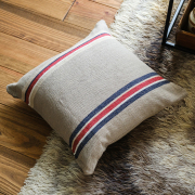 Thick Cotton Cushion Cover/Gray