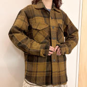 チェック シャツジャケット