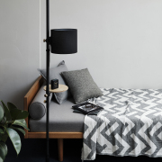 DRAW A LINE 026 Fabric Lamp ブラック