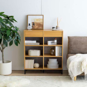 幅80cm】Laulu 引き出し付きシェルフ