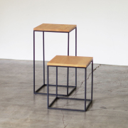 DE OAK SIDE TABLE