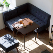 MILD arm sofa (右肘)/ディープブルー