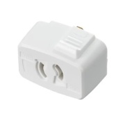 ライティングダクト用抜け止コンセントプラグ