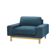 bulge sofa 1seater/BL ブルー