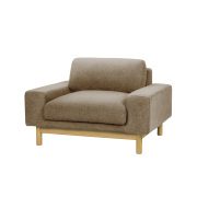 bulge sofa 1seater/DBE ダークベージュ