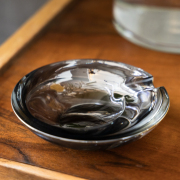 GLASS ASHTRAY Small/Gray