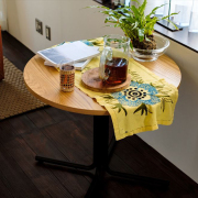 ダリオ カフェテーブル（ブラウン）