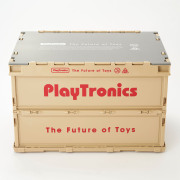 PlayTronics コンテナLサイズ +テーブルトップ/コンテナBEIGE L + テーブルトップGRAY