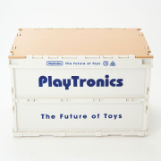 PlayTronics コンテナLサイズ +テーブルトップ/コンテナOFF WHITE L + テーブルトップBEIGE