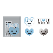 BLUE VACATION ステッカーセット