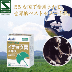 【ドイツ・シュワーベ製薬】’世界トップブランド商品’シュワーベ　ギンコ