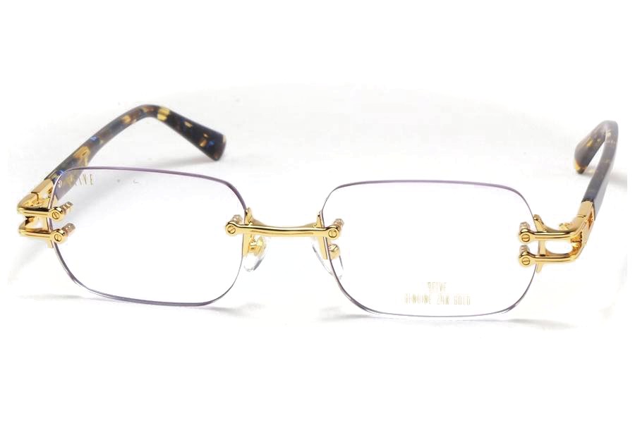 9five ナインファイブ 眼鏡 メガネ PURITY プリティー Coastal Blue 24K GOLD Claer