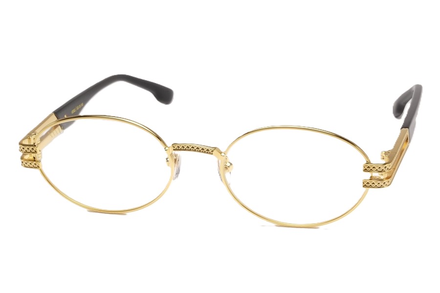 9five ナインファイブ 眼鏡 メガネ サングラス LOTUS ロータス Black ブラック 24K GOLD