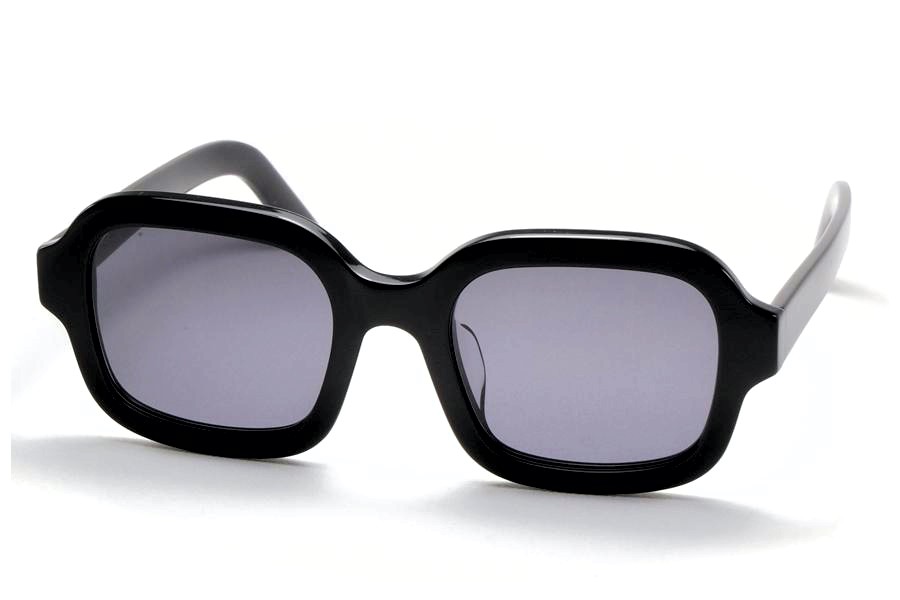 A.D.S.R. サングラス DEBORAH デボラ 01 (Shiny Black / Black)