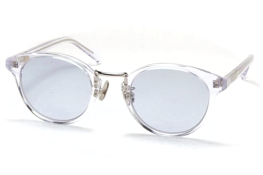 A.D.S.R.（エーディーエスアール） EDDIE [ エディ ] 04（ Clear & Silver Metal / Lt Blue (Clear) ）