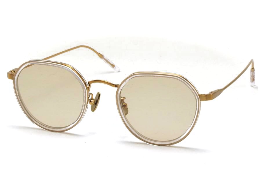 A.D.S.R.（エーディーエスアール） FANNI [ ファニ ] 04（Clear / Antique Gold / Lt.Brown(Clear)）