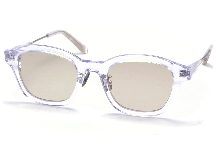 A.D.S.R.（エーディーエスアール）FORGE【フォージ】05（ Clear & Antique Silver / Lt.Brown Lens ）