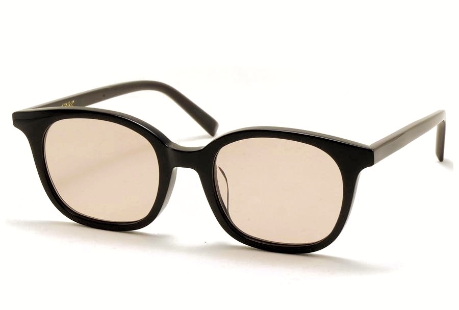 A.D.S.R.（エーディーエスアール）　MONK【モンク】  01(b) （ Shiny Black / Light Brown Lens ）