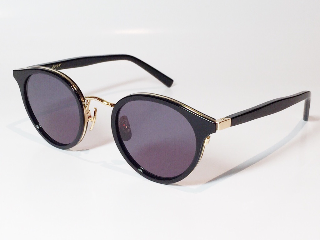 A.D.S.R.（エーディーエスアール）　REICH【ライヒ】  01 （Shiny Black / Gold / Black Lens ）