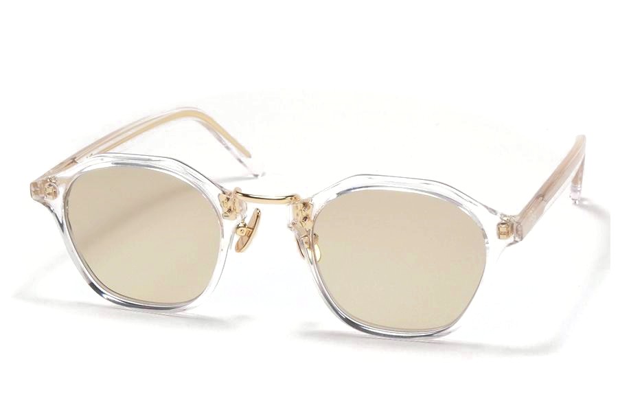 A.D.S.R. adsr サングラス SATCHMO2 サッチモ２02 Clear Gold / Brown