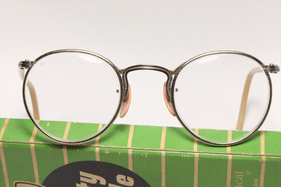 アメリカンオプティカル ヴィンテージ メガネ 眼鏡 フルビュー 45/24 AMERICAN OPTICAL FUL-VUE 1930’s~40's With BOX (AO-063)