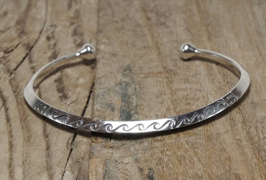 ヴィンテージ シルバー 925 サウスウェスタン (B085) ビンテージ アクセ バングル ブレスレット レア Vintage  Silver 925 Bangle Bracelet
